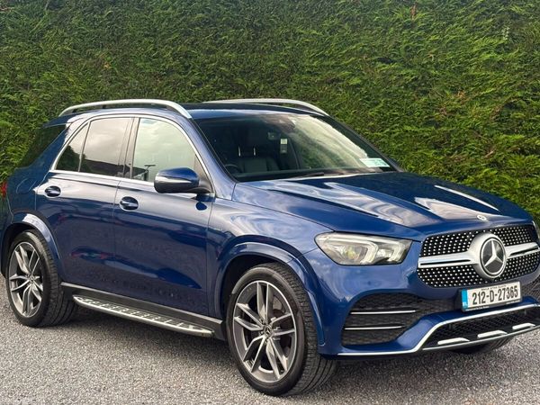 Mercedes-Benz GLE SUV, Diesel Hybrid, 2021, Blue