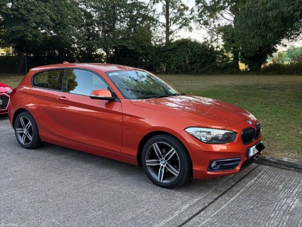 BMW 1-Series Hatchback, Diesel, 2016, Orange
