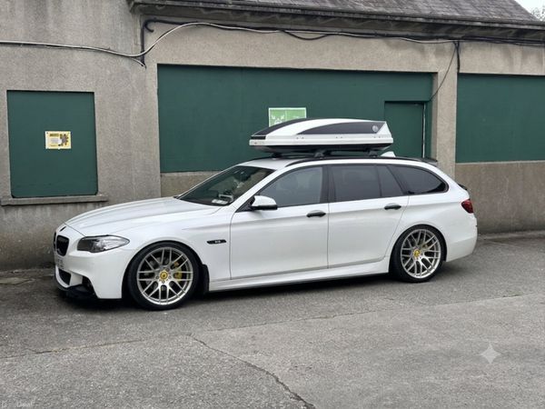 BMW 5-Series Estate, Diesel, 2013, White