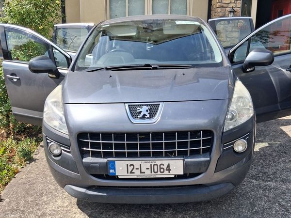 Peugeot 3008 MPV, Diesel, 2012, Grey