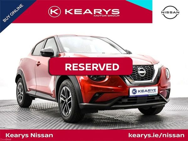 Nissan Juke SUV, Petrol, 2026, Red
