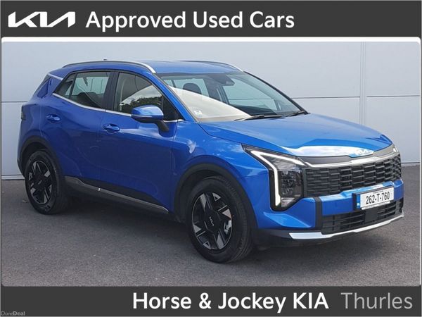 Kia Sportage SUV, Diesel Hybrid, 2026, Blue