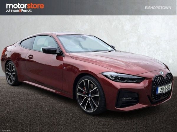 BMW 4-Series Coupe, Diesel, 2023, Red