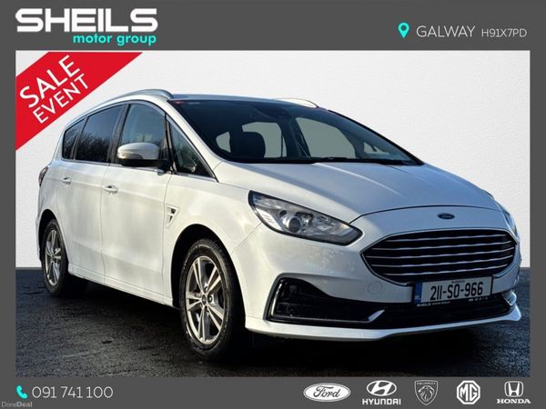 Ford S-Max MPV, Diesel, 2021, White