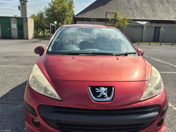 Peugeot 207 Hatchback, Diesel, 2008, Red