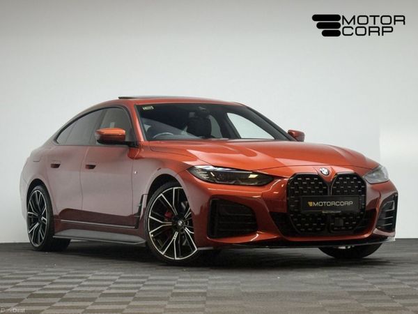 BMW 4-Series Coupe, Diesel, 2022, Orange