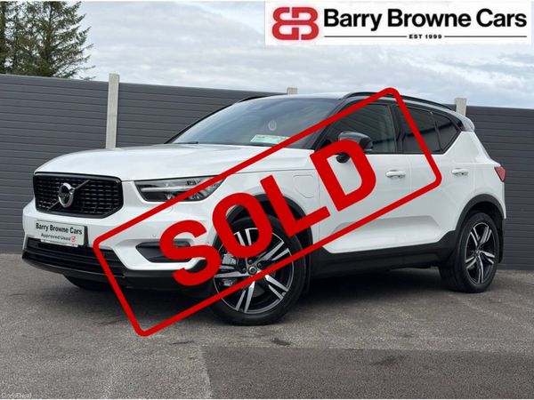 Volvo XC40 SUV, Petrol Plug-in Hybrid, 2021, White