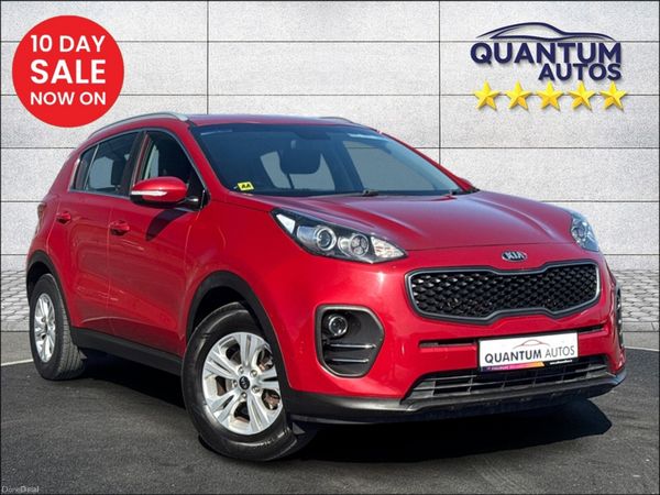 Kia Sportage SUV, Diesel, 2018, Red