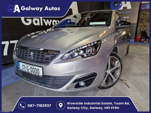 Peugeot 308 Hatchback, Petrol, 2017, Grey