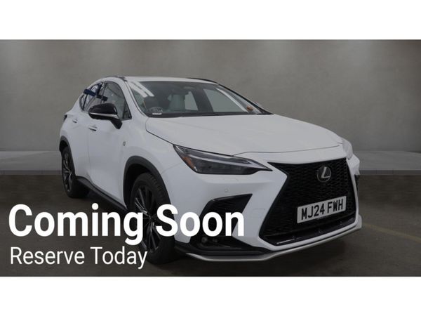 Lexus NX SUV, Petrol Plug-in Hybrid, 2024, White