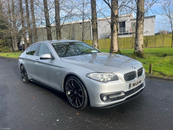 BMW 5-Series Saloon, Diesel, 2016, Silver