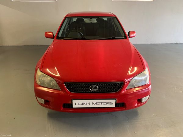 Lexus IS Saloon, Petrol, 2002, Red