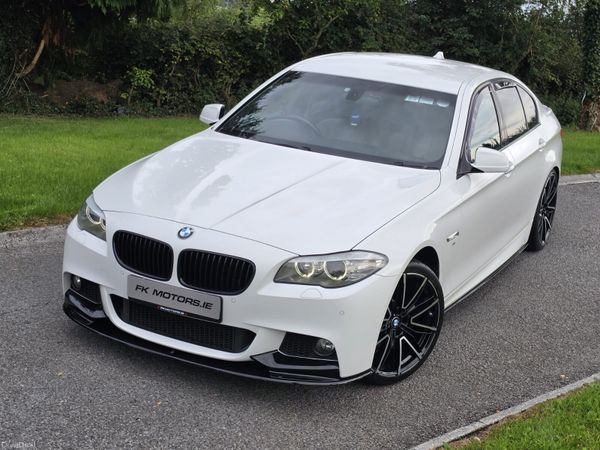 BMW 5-Series Saloon, Diesel, 2012, White
