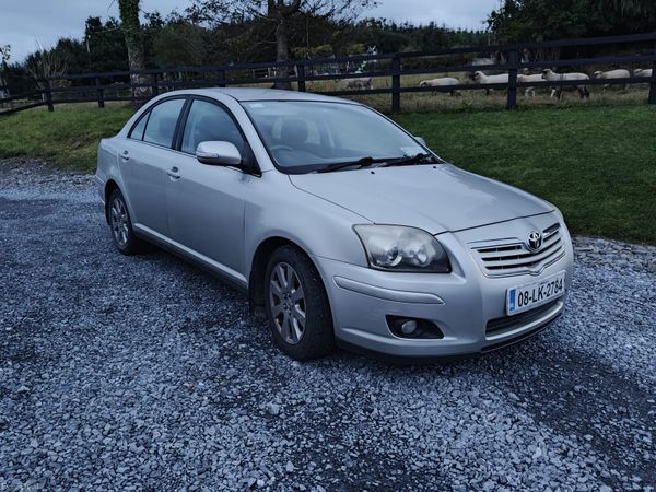 Toyota Avensis Saloon, Petrol, 2008, Silver