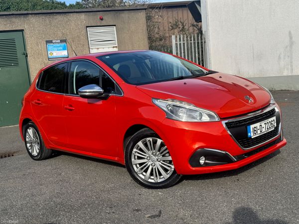 Peugeot 208 Hatchback, Petrol, 2016, Orange
