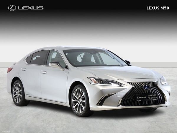 Lexus ES Saloon, Petrol Hybrid, 2021, Silver