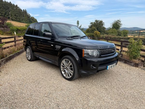 Land Rover Range Rover Sport SUV, Diesel, 2012, Black