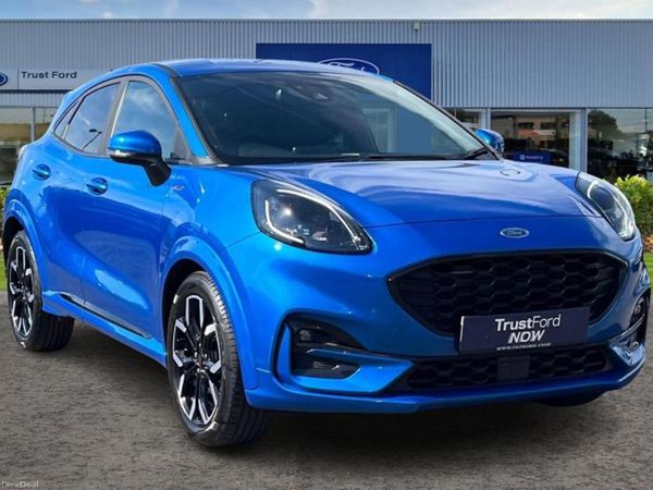 Ford Puma SUV, Petrol Hybrid, 2023, Blue