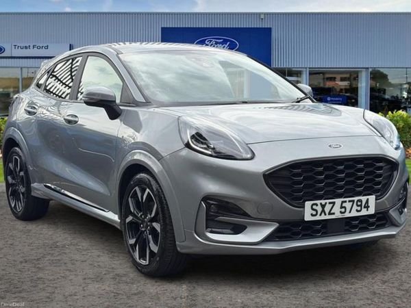 Ford Puma SUV, Petrol Hybrid, 2023, Silver