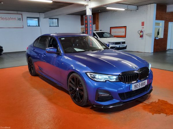 BMW 3-Series Saloon, Diesel, 2019, Blue
