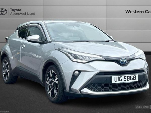 Toyota C-HR SUV, Petrol Hybrid, 2023, Silver