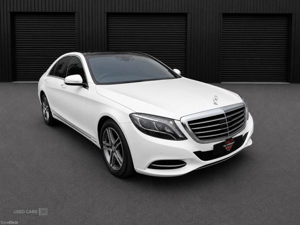 Mercedes-Benz S-Class , Petrol Hybrid, 2014, White