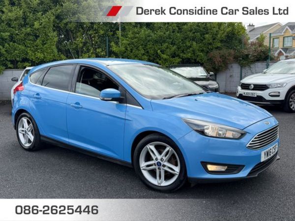 Ford Focus Hatchback, Diesel, 2016, Blue