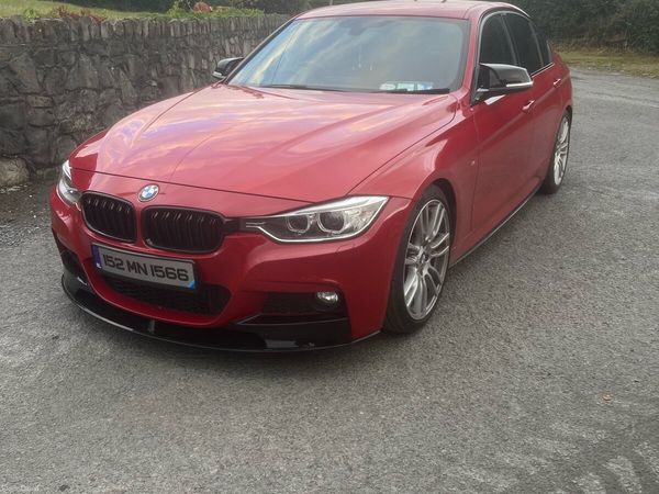 BMW 3-Series Saloon, Diesel, 2015, Red