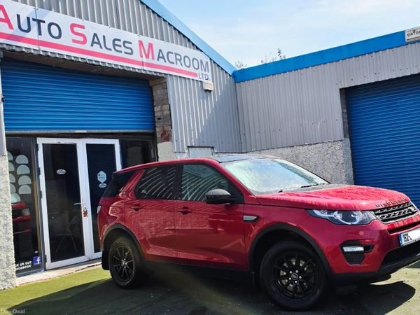 Land Rover Discovery Sport SUV, Diesel, 2015, Red