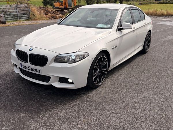 BMW 5-Series Saloon, Diesel, 2013, White