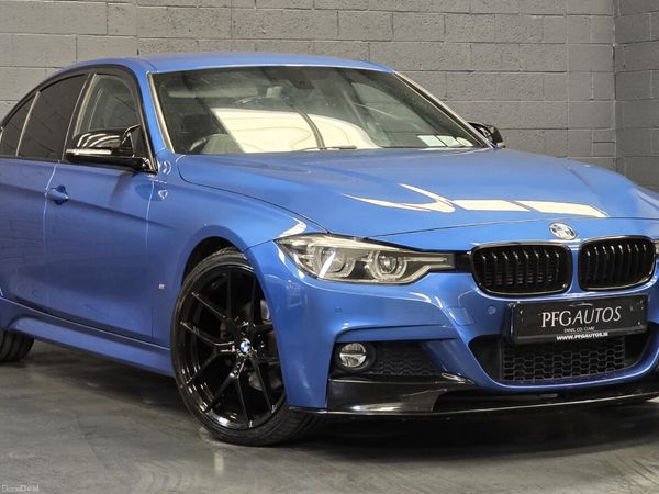 BMW 3-Series Saloon, Petrol Plug-in Hybrid, 2018, Blue