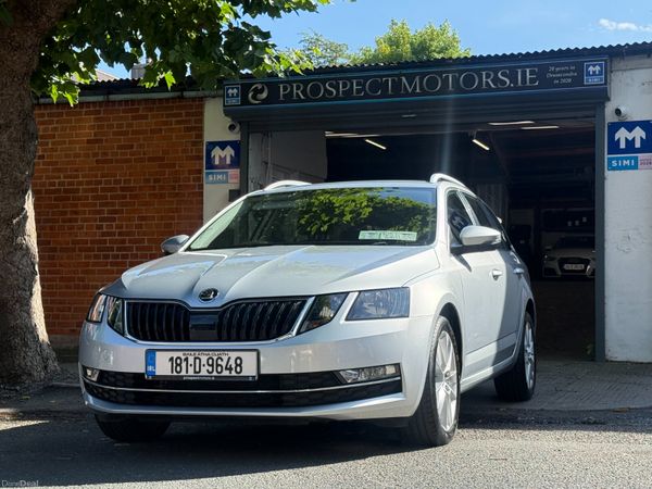 Skoda Octavia Estate, Petrol, 2018, Grey