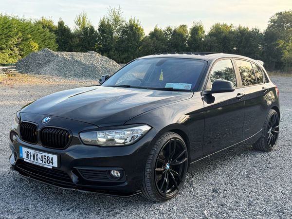 BMW 1-Series Hatchback, Diesel, 2016, Black