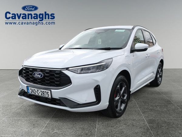 Ford Kuga SUV, Petrol Plug-in Hybrid, 2024, White