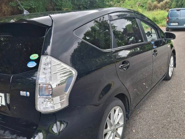 Toyota Prius MPV, Petrol Hybrid, 2013, Black
