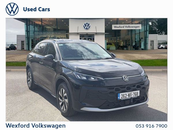 Volkswagen T-Roc SUV, Petrol, 2026, Black