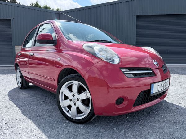 Nissan Micra Hatchback, Petrol, 2010, Red