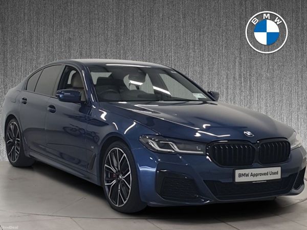 BMW 5-Series Saloon, Diesel, 2023, Blue