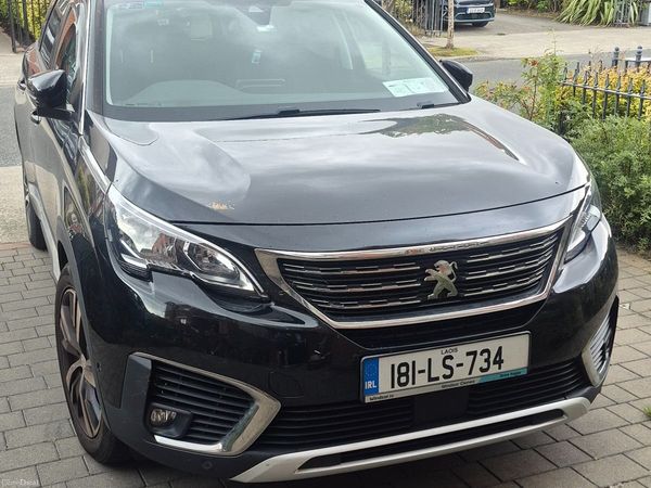 Peugeot 5008 MPV, Petrol, 2018, Black