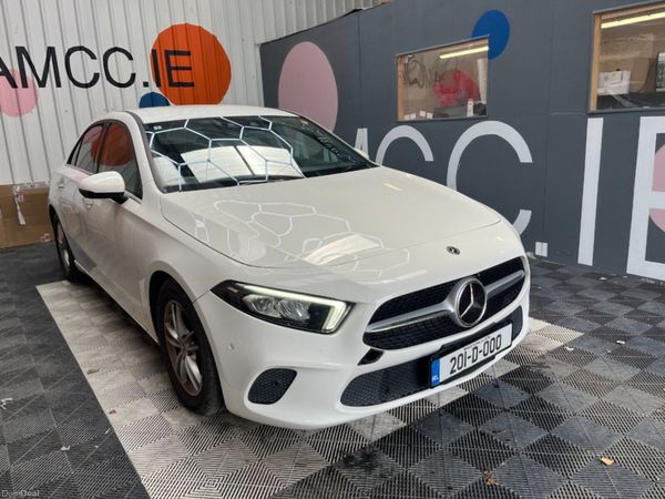 Mercedes-Benz A-Class Saloon, Petrol, 2020, White