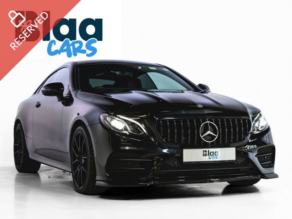 Mercedes-Benz E-Class Coupe, Diesel, 2018, Black