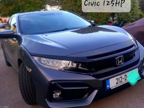 Honda Civic Hatchback, Petrol, 2021, Grey