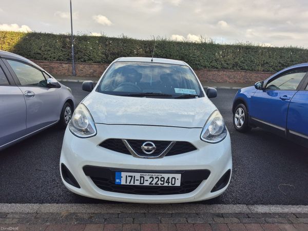 Nissan Micra Hatchback, Petrol, 2017, White