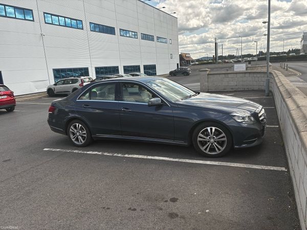 Mercedes-Benz E-Class Saloon, Diesel Hybrid, 2015, Blue