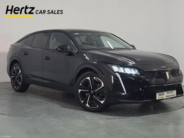 Peugeot 408 Hatchback, Petrol, 2023, Black