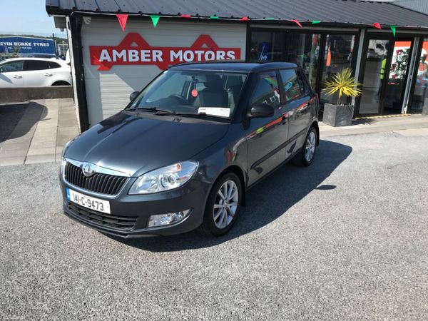 Skoda Fabia Hatchback, Petrol, 2014, Grey