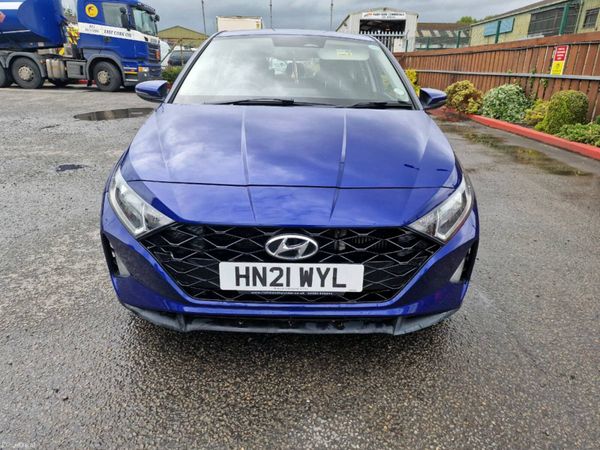 Hyundai i20 Hatchback, Petrol Hybrid, 2021, Blue