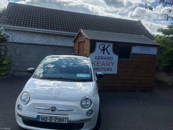 Fiat 500 Hatchback, Petrol, 2014, White
