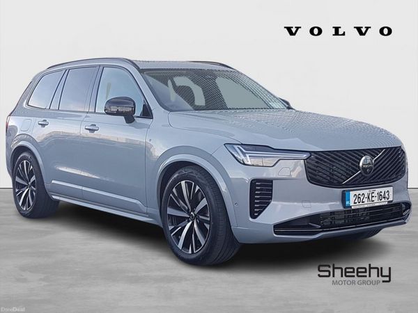Volvo XC90 SUV, Petrol Plug-in Hybrid, 2026, Grey