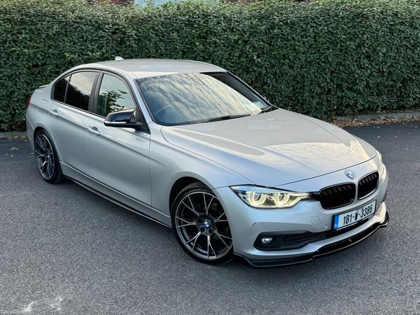 BMW 3-Series Saloon, Diesel, 2018, Silver